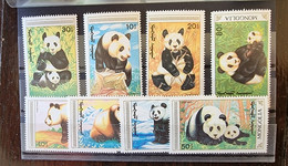 MONGOLIE Panda  Yvert  N°1765/72.  Neuf Sans Charnière (MNH) - Bären