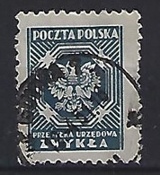 Poland 1950-54  Officials (o) Mi.25 - Dienstzegels