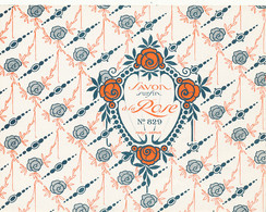 SA 63 A  / ETIQUETTE  SAVON  PARFUM   SAVON A LA  ROSE   PARIS - Labels