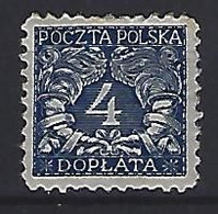 Poland 1919  Postage Due (*) MM  Mi.14 - Impuestos