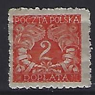 Poland 1919  Postage Due (*) MM  Mi.22 - Taxe