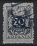Poland 1921  Postage Due (o) Mi.42 - Portomarken