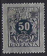 Poland 1923  Postage Due (o) Mi.45 - Impuestos