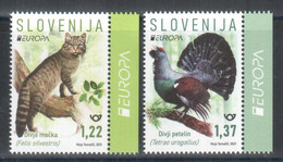 Slowenien / Slovenia / Slovenie 2021 Satz/set EUROPA ** - 2021