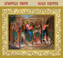 Romania 2022 / Easter / S/S - Unused Stamps