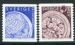 SWEDEN 2000 King Karl XII Pocket Watch MNH / **    Michel 2157-58 - Unused Stamps
