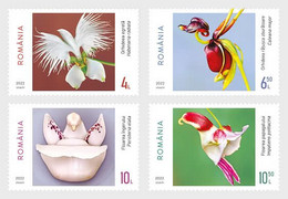Romania 2022 / Fantasiesof The Flora / Set 4 Stamps - Nuovi