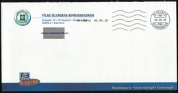 Islande EMA Empreinte Postmark Enveloppe FIB Félag Islenskra Bifreidaeigenda - Vignettes D'affranchissement (Frama)