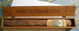 VERITABLE CIGARE DE COLLECTION DANS SA BOITE AMSTERDAM 700 1275 - 1975 - Autres & Non Classés