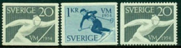 -Sweden-1954-"World Ski Championship Matches" (*) - Nuevos