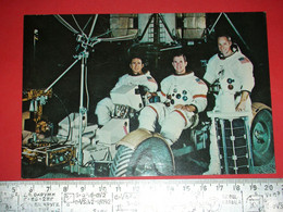 Apollo 15,space Moon Lunar Expedition,astronomy Vehicle,cosmonauts-astronauts Facsimile Signs,Voice Of America Postcard - Astronomie