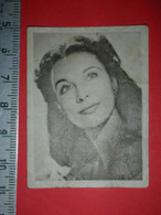 R,Vivien Leigh Trading Picture Card For Favorit Chewing Gum Sticker Album,Croatia Film,movie Stars,actress Image,rare - Verzamelingen