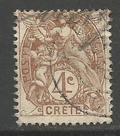 CRETE N° 4 OBL - Used Stamps