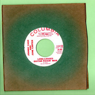 DISQUE 45T . JOHNNY CASH AND JUNE CARTER . " YOU'LLBE ALL RIGHT " . " LONGLEGGED G. DISQUE PROMO COLUMBIA - Réf. N°15D - - Country Et Folk