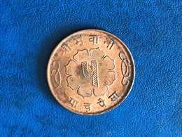 Münze Münzen Umlaufmünze Nepal 5 Paise 1959 - Nepal