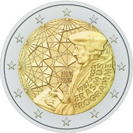 LIETUVA , LITHUANIA , LITAUEN  - 2 EUROS Gedenkmünzen 2022 " Erasmus " UNC / UNZ - Lettonia