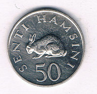 50 SENTI 1990  TANZANIA /14650/ - Tanzania