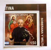 VATICAN 2022, 150 ANNIV. MORTE DON ORIONE MNH** JOINT SMOM, ITALY, ARGENTINA - Ungebraucht