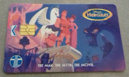 TELECARTE DISNEY ....  HERCULES.....  LUXE - Andere & Zonder Classificatie