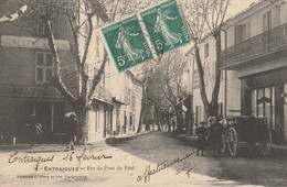 CPA-84-ENTRAIGUES-Rue Du Pont De Béal-Animée - Entraigue Sur Sorgue