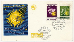 DAHOMEY => Env FDC => 2 Val. Année Internationale Du Matin Calme - 22 Dec 1964  - Cotonou - Benin - Dahomey (1960-...)