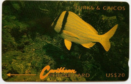 Turks And Caicos US$20, 7CTCC " Porkfish " - Turks And Caicos Islands