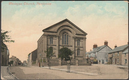 Wesleyan Church, Pembroke, 1923 - Valentine's Postcard - Pembrokeshire