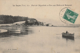 CPA-83-LA SEYNE-Fort De L'Aiguillette Et Parc Aux Huîtres De Balaguier - La Seyne-sur-Mer
