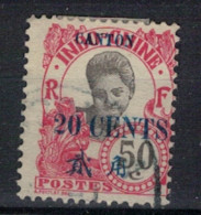 CANTON    N°  YVERT  78 OBLITERE       ( OB 10/08   ) - Used Stamps