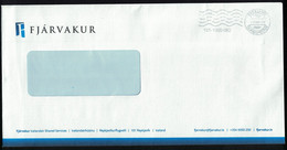 Islande EMA Empreinte Postmark Enveloppe Fjarvakur Icelandair Shared Services - Frankeervignetten (Frama)