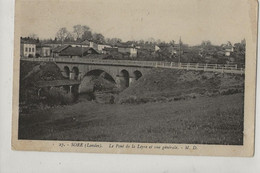 Sore (40) : Vue Générale Prise Du Pont De La Leyre  En 1938 PF - Sore