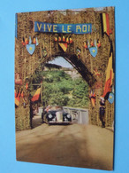 Lot De 4 CP / PK ( Cote D'Or ) Voyage / Reis Du ROI Au CONGO Belge KONING Zomer 1955 ( Voir / See Photo ) ! - Congo Belge