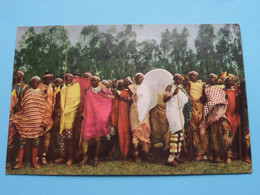 Lot De 4 CP / PK ( Cote D'Or ) Voyage / Reis Du ROI Au CONGO Belge KONING Zomer 1955 ( Voir / See Photo ) ! - Congo Belge