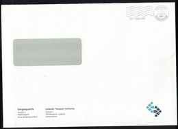 Islande EMA Empreinte Postmark Enveloppe Samgöngustofa Icelandic Transport Authority - Frankeervignetten (Frama)