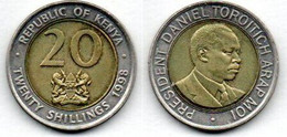 Kenya 20 Shillings 1998 TTB+ - Kenia