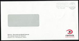 Islande EMA Empreinte Postmark Enveloppe Rannís The Icelandic Centre For Research - Viñetas De Franqueo (Frama)