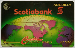 Anguilla EC$10 , 6CAGA " Scotiabank " - Anguila