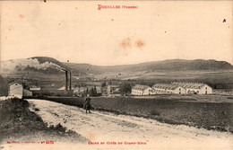 Docelles Canton De Bruyères Usine Et Cités Du Grand-Meix Factory Fabbrica Vosges 88460 N°8473 En B.Etat - Other & Unclassified