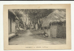 AFRIQUE . DAHOMEY . AFANIR . LE VILLAGE - Dahomey