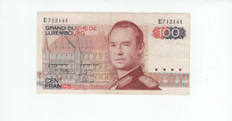 LUXEMBOURG Billet 100 Francs 1980 SUP P.57-E - Luxembourg