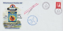 14410  Détachement FLOTTILLE 25F - AERONAVALE- TONTOUTA-AERODROME Le 21/6/2010 - Cartas & Documentos