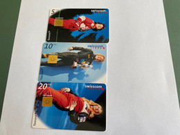 - 17 - Switzerland Chip Serie 3 Cards - Schweiz