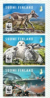 Finland 2018 WWF Endangered Animals Set Of 3 Stamps Mint - Unused Stamps