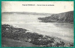 Locmaria-Plouzané Plougonvelin (29) Plage De Porsmilin Vue Sur Anse De Berthaume 2scans 12-10-1946 - Plougonvelin