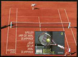 Blok 157** Olympex - Bloc 157 MNH Peking 2008 - Jeux Olympics Tennis Kim Clijsters-Henin 3799** - Blocks & Kleinbögen 1962-....