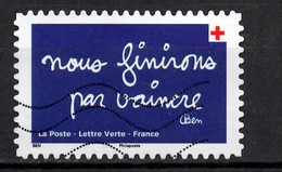 FRANCE 2021 Oblitéré :  La Croix Rouge Française - On Peut Le Faire Grâce à Vous - Other & Unclassified