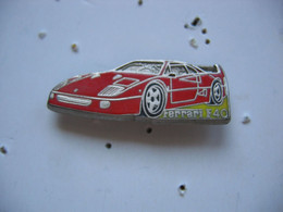 Pin's D'une Ferrari F40 - Ferrari
