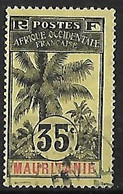 MAURITANIE N°9 - Used Stamps