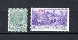 Leros   1912-30  .-   Y&T  Nº    2-12    *   ( C/ Charniere ) - Ägäis (Lero)