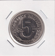 Bolivia 5 Pesos Bolivianos 1980 Km#197 UNC - Bolivia
